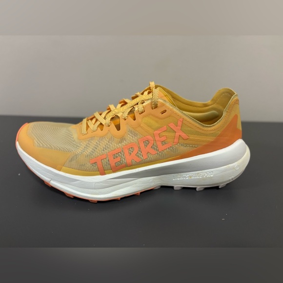 Adidas Women’s Terrex Agravic Speed Trail Running Shoes, Size 8.5,yellow &orange - Picture 7 of 14